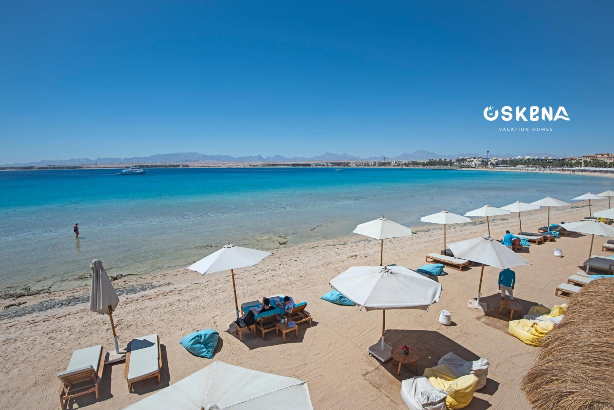 Oskena Azzurra Sahl Hasheesh Daire Hurgada Dış mekan fotoğraf