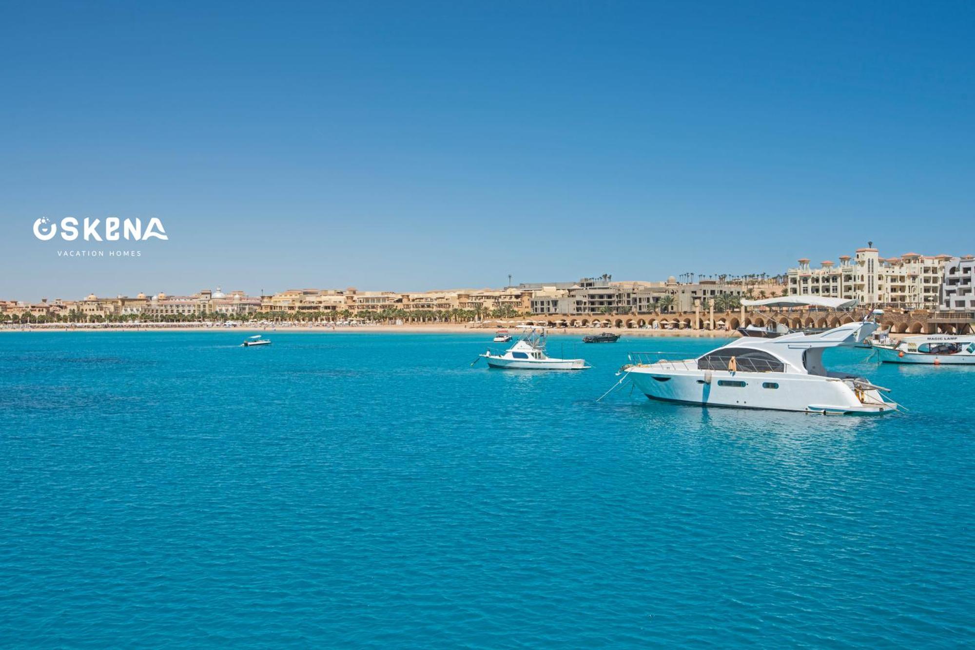 Oskena Azzurra Sahl Hasheesh Daire Hurgada Dış mekan fotoğraf