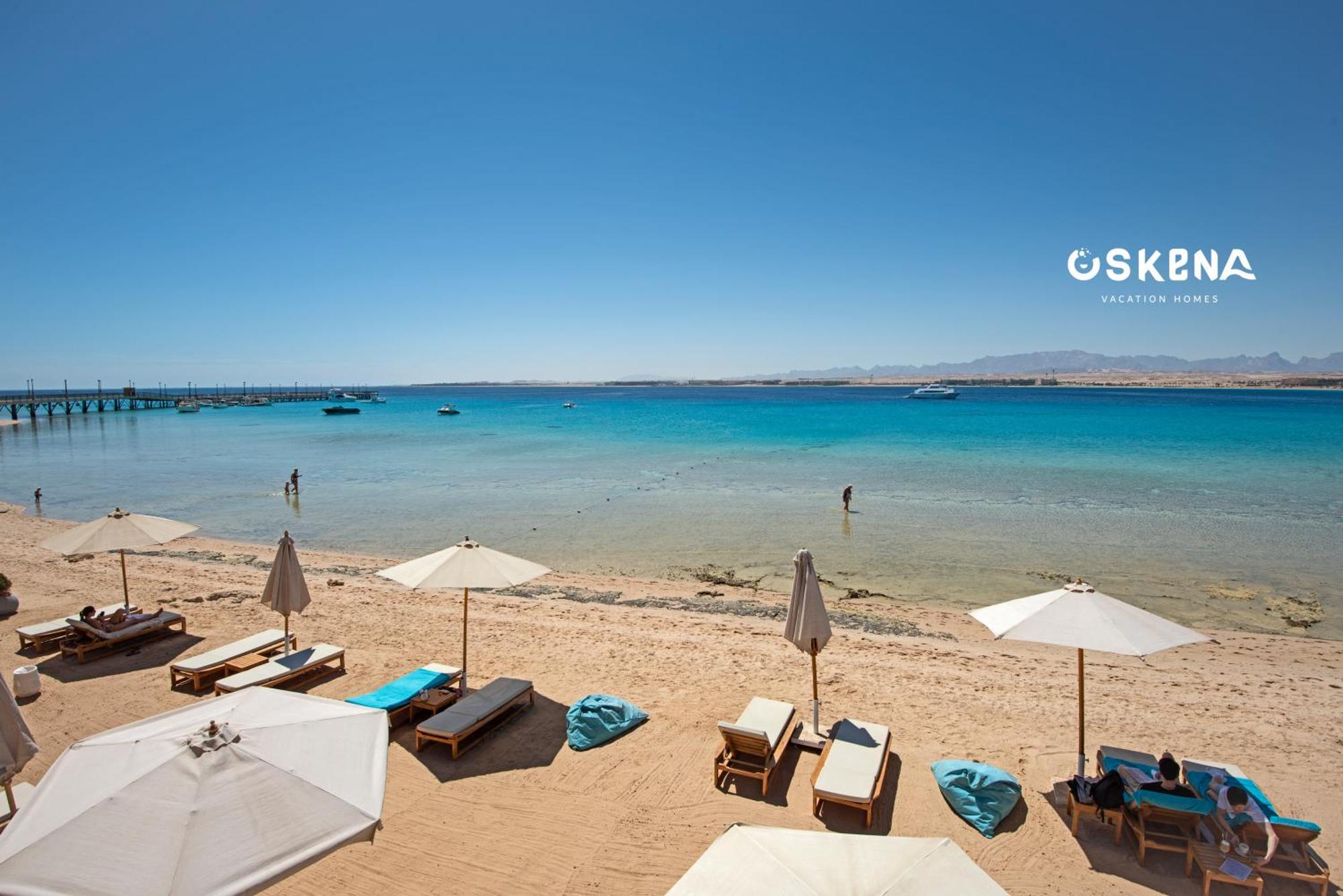 Oskena Azzurra Sahl Hasheesh Daire Hurgada Dış mekan fotoğraf