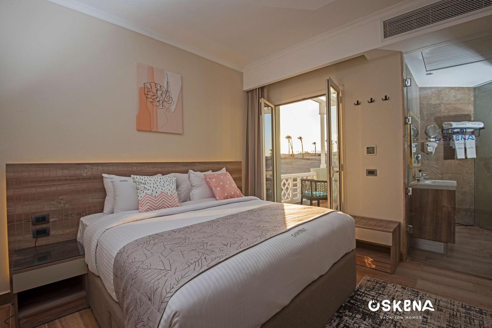 Oskena Azzurra Sahl Hasheesh Daire Hurgada Dış mekan fotoğraf