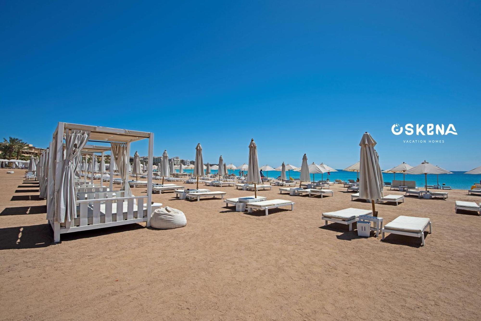 Oskena Azzurra Sahl Hasheesh Daire Hurgada Dış mekan fotoğraf