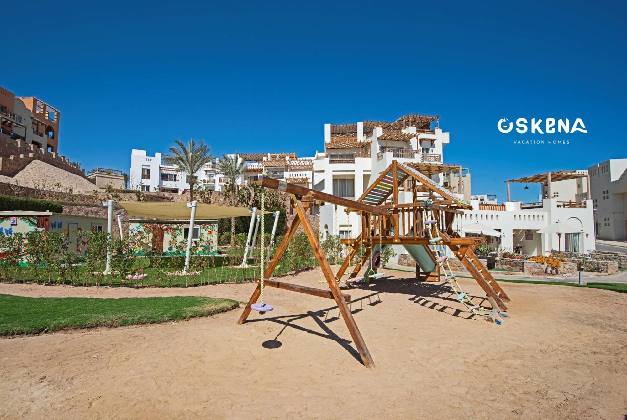 Oskena Azzurra Sahl Hasheesh Daire Hurgada Dış mekan fotoğraf