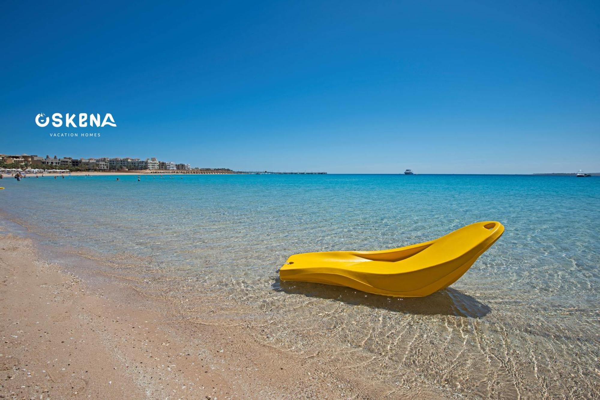 Oskena Azzurra Sahl Hasheesh Daire Hurgada Dış mekan fotoğraf