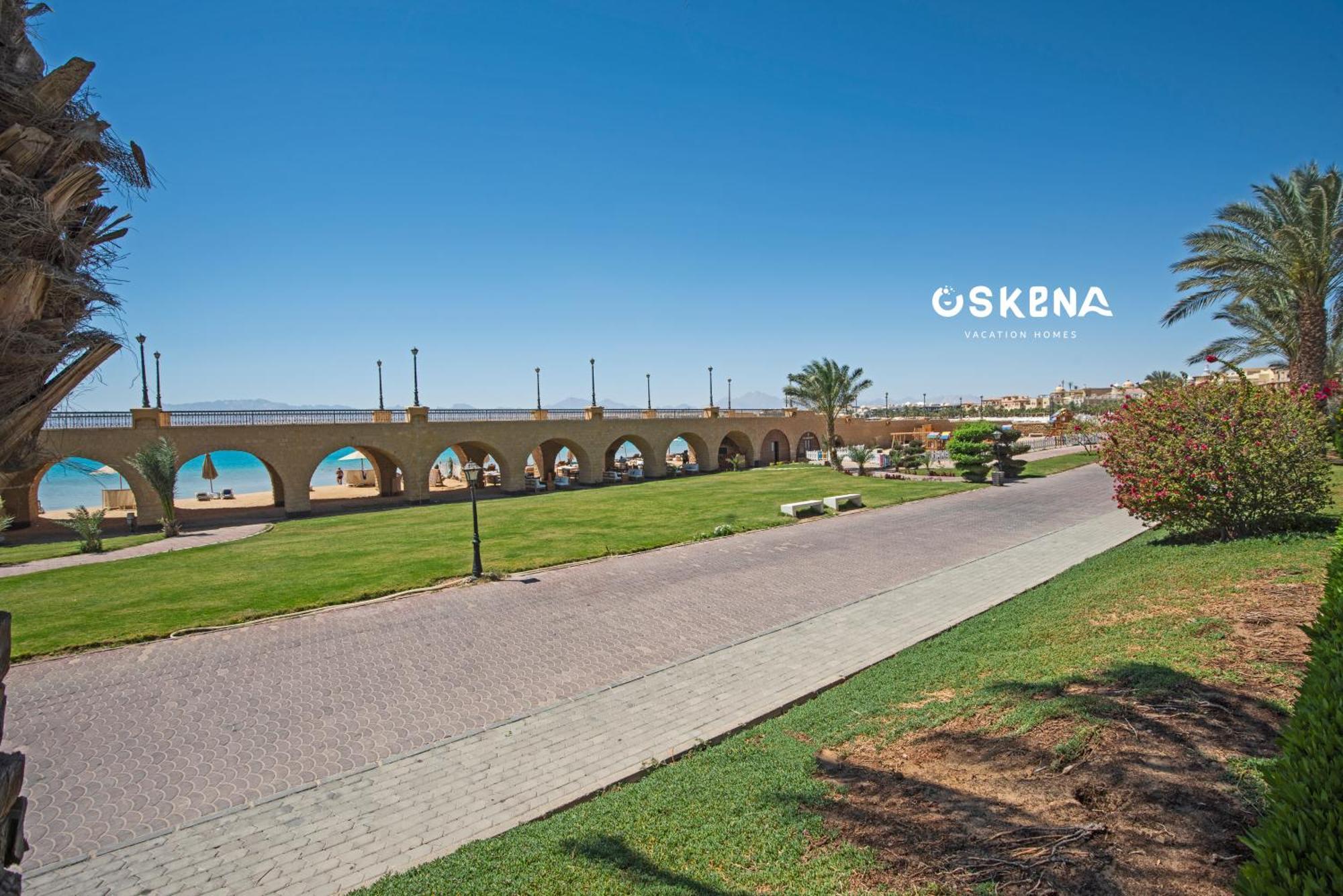 Oskena Azzurra Sahl Hasheesh Daire Hurgada Dış mekan fotoğraf