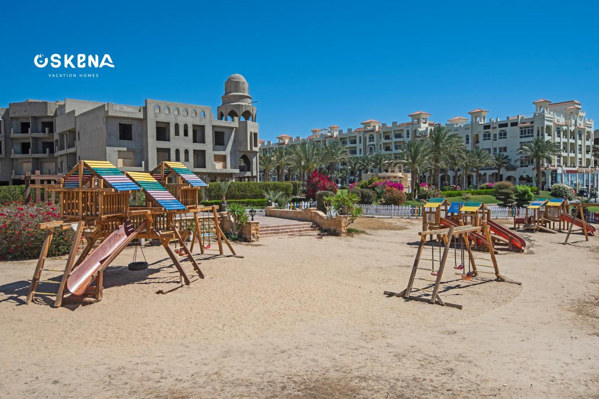 Oskena Azzurra Sahl Hasheesh Daire Hurgada Dış mekan fotoğraf
