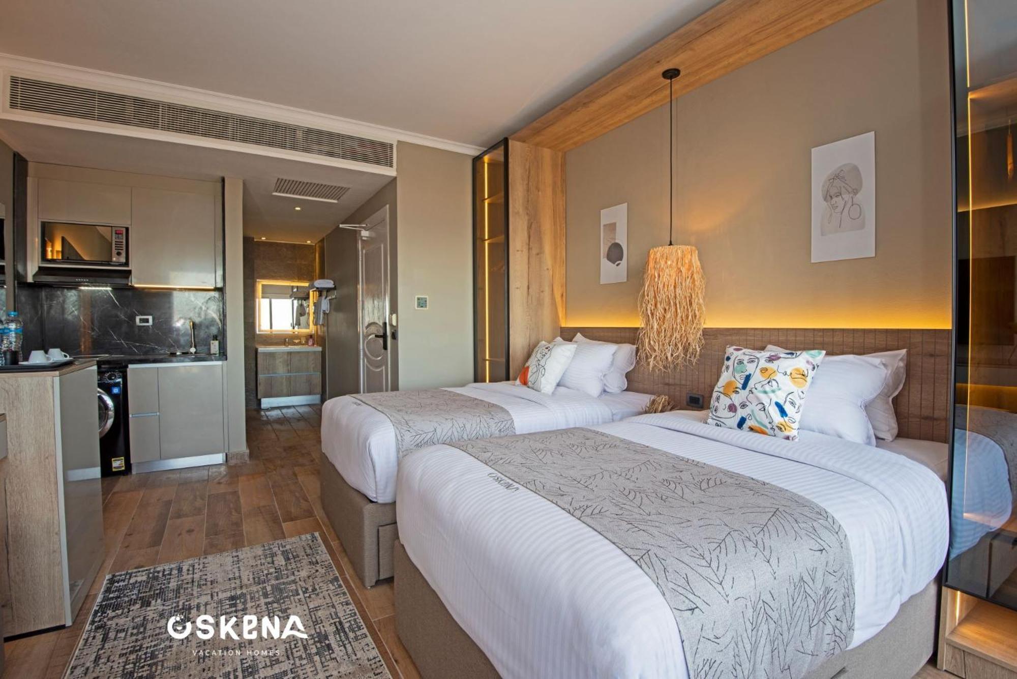 Oskena Azzurra Sahl Hasheesh Daire Hurgada Dış mekan fotoğraf